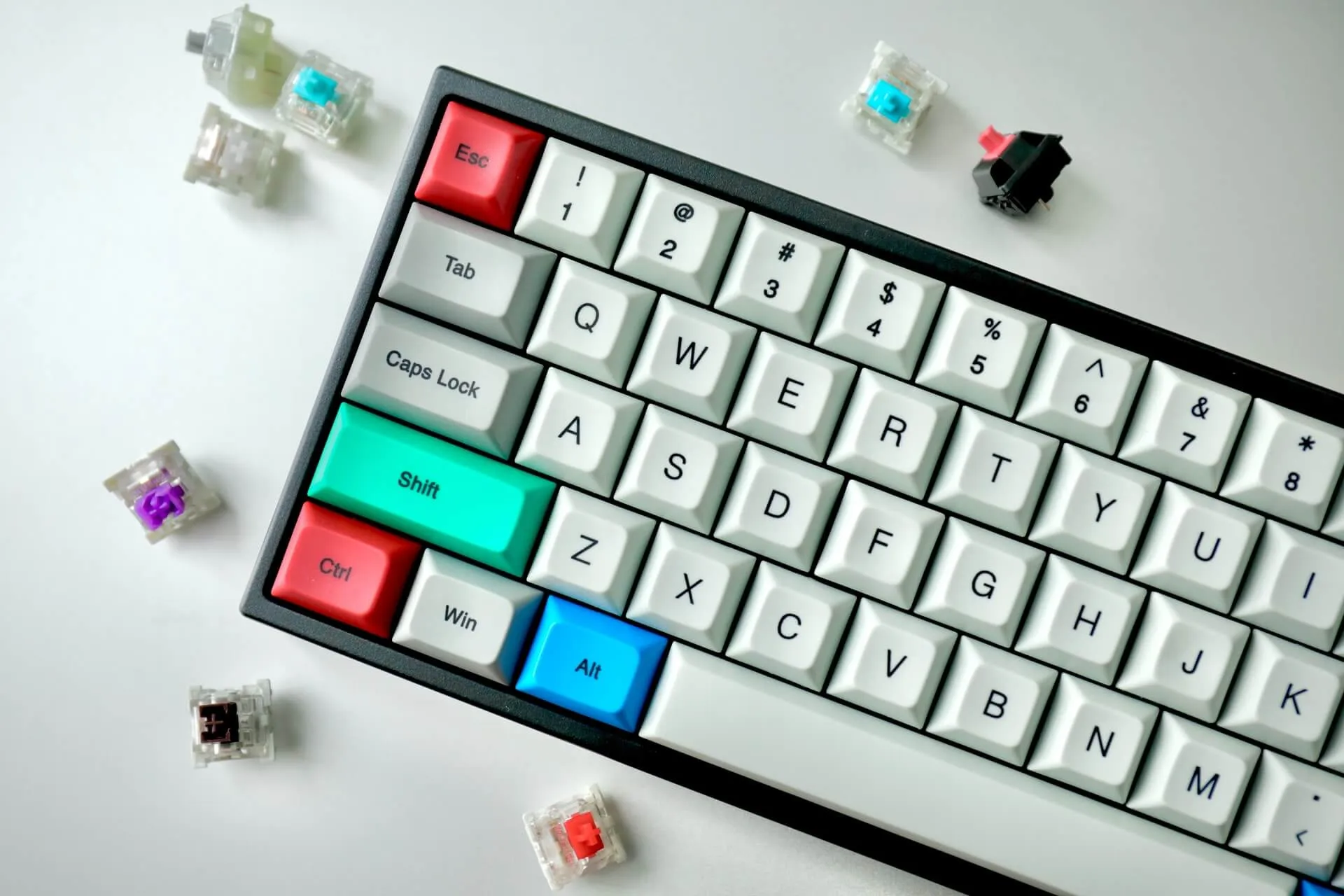 Teclado en inglés. Mac, Windows y Linux